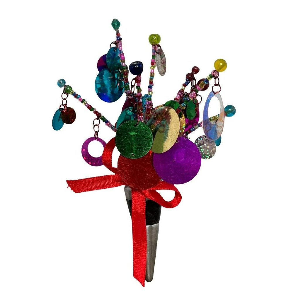 Colorful Confetti Wine Stopper for Wine Bottles Seal Decoration Fun Gift